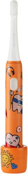 Изображение товара Детская звуковая зубная щетка Revyline RL050 Kids / 7612 (оранжевый)