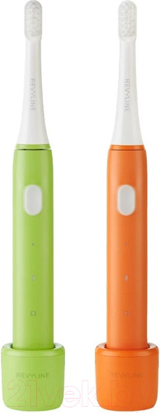Изображение товара Детская звуковая зубная щетка Revyline RL050 Kids / 7612 (оранжевый)