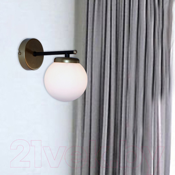 Изображение товара Бра Элетех Злата 511 НББ 01-25-101 G9 G9 / 1005405282 (черный/золотой)