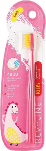 Изображение товара Зубная щетка Revyline Kids S4800 / 6610 (розовый)