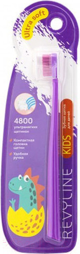 Изображение товара Зубная щетка Revyline Kids S4800 / 6612 (фиолетовый)