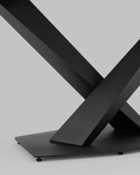 Изображение товара Обеденный стол Stool Group Belle 160x90 / F-1450 (белый мрамор)