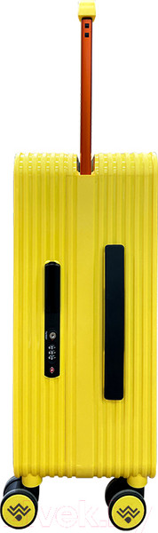 Изображение товара Чемодан на колесах DoubleW 005# (M, желтый)
