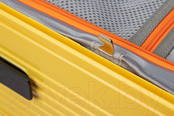 Изображение товара Чемодан на колесах DoubleW 005# (M, желтый)