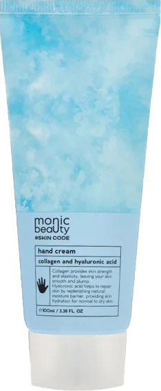 Изображение товара Крем для рук Monic Beauty Skin Code Коллаген и гиалуроновая кислота (100мл)