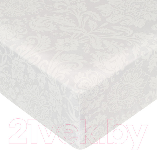 Изображение товара Простыня Milanika Бриллиант на резинке 200x200x20 (поплин/жаккард)