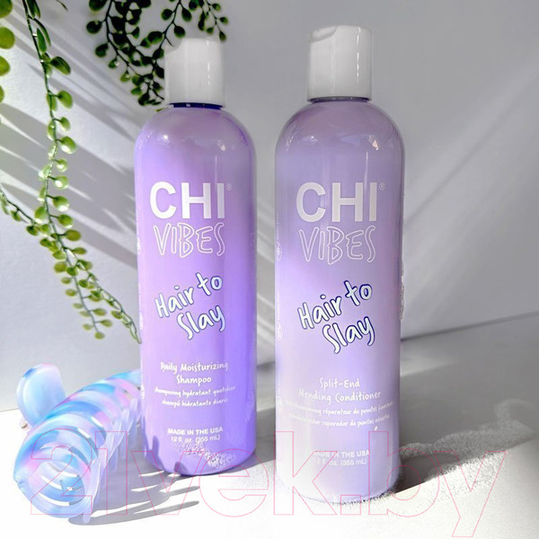 Изображение товара Кондиционер для волос CHI Vibes Hair to Slay Split-End Mending Ежедневный увлажняющий (355мл)