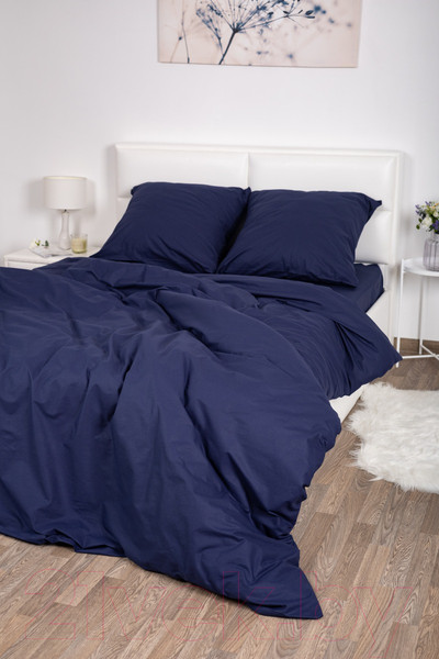 Изображение товара Пододеяльник Milanika Индиго 1.5сп (поплин г/к)