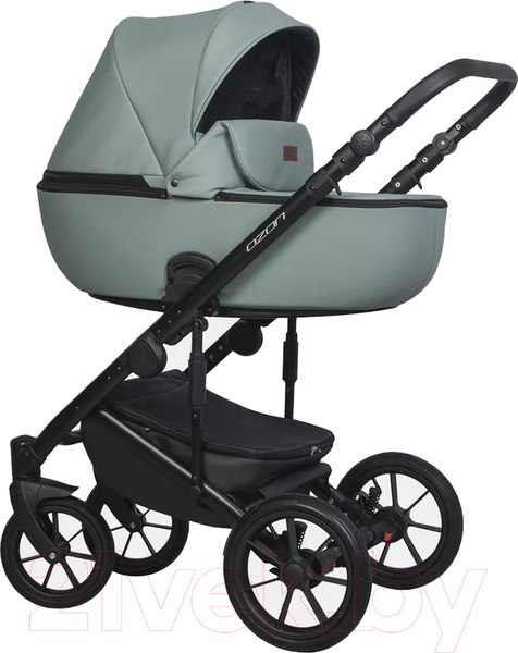 Изображение товара Детская универсальная коляска Riko Basic Ozon Pastel 3 в 1 (05/оливковый)