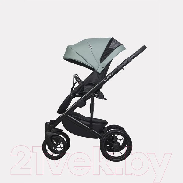 Изображение товара Детская универсальная коляска Riko Basic Ozon Pastel 3 в 1 (05/оливковый)