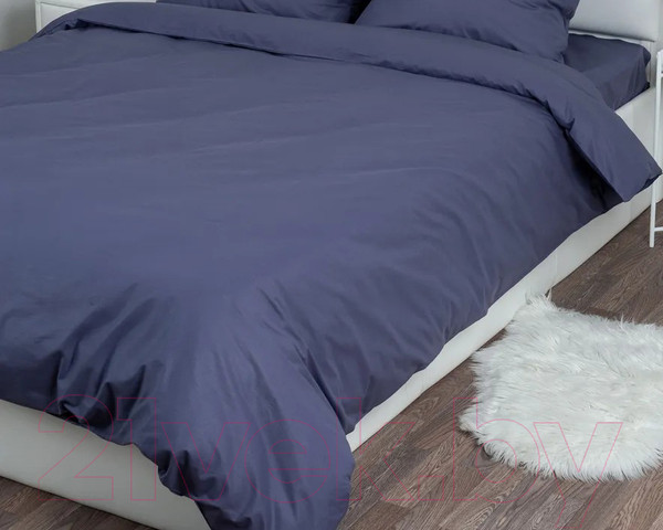 Изображение товара Пододеяльник Milanika Фиалка 2сп (поплин г/к)