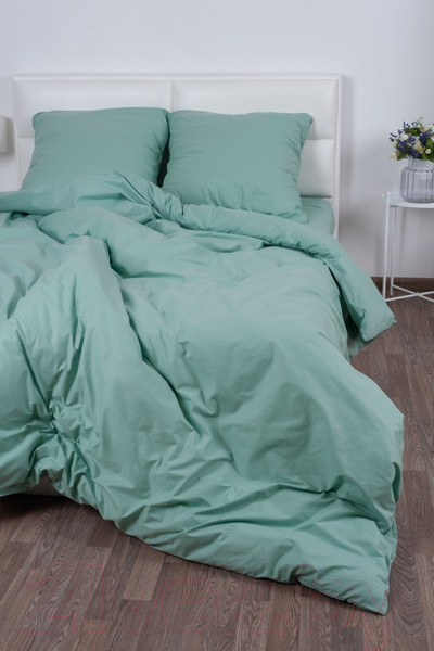 Изображение товара Пододеяльник Milanika Фисташка 2сп (поплин г/к)