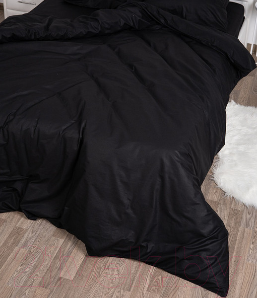 Изображение товара Пододеяльник Milanika Блэк Евро (поплин г/к)