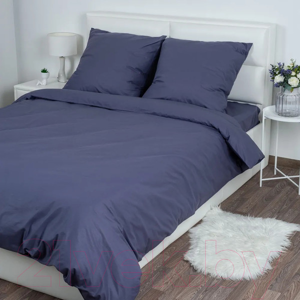 Изображение товара Пододеяльник Milanika Фиалка Евро (поплин г/к)