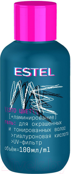 Изображение товара Гель для укладки волос Estel Me Это цвет + ламинирование для окрашенных и тонированных волос (100мл)
