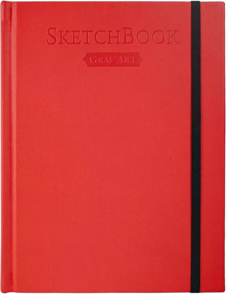 Изображение товара Скетчбук Малевичъ GrafArt Sketch / 401252 (80л, красный)
