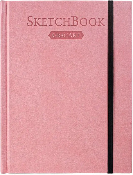 Изображение товара Скетчбук Малевичъ GrafArt Sketch / 401253 (80л, розовый)