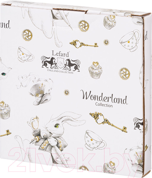 Изображение товара Тарелка закусочная (десертная) Lefard Wonderland Сердце / 590-536