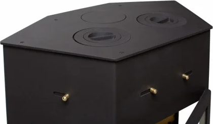 Изображение товара Печь-камин Мета-бел АОТК 11.0 (в модификации Енисей с плитой)