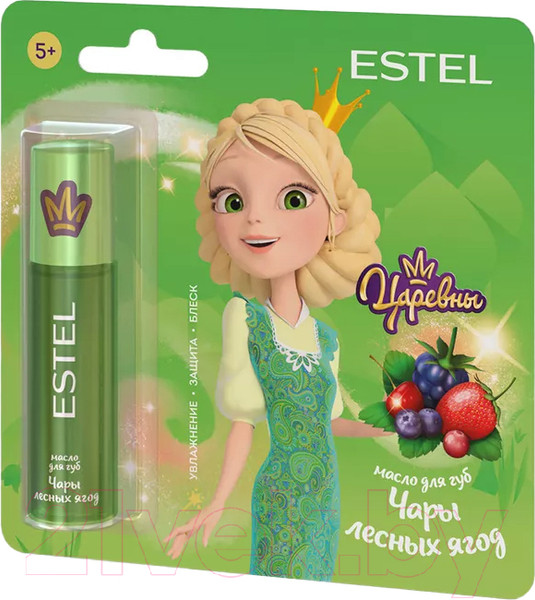Изображение товара Бальзам для губ детский Estel Масло Царевны Чары лесных ягод (13мл)