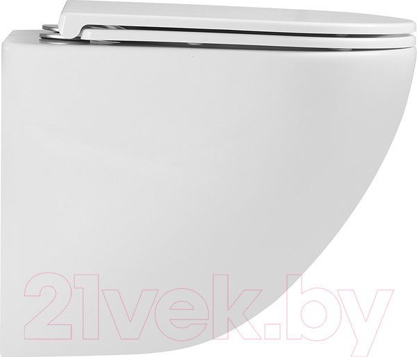 Изображение товара Унитаз подвесной LEMARK Глейзер 9614003 (белый глянец, с сиденьем)