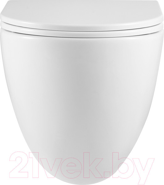 Изображение товара Унитаз подвесной LEMARK Глейзер 9614003 (белый глянец, с сиденьем)
