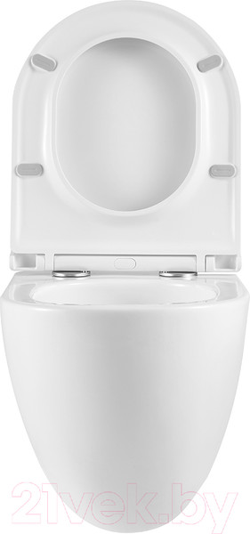 Изображение товара Унитаз подвесной LEMARK Глейзер 9614003 (белый глянец, с сиденьем)