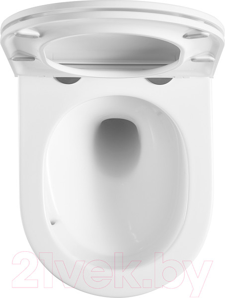 Изображение товара Унитаз подвесной LEMARK Глейзер 9614003 (белый глянец, с сиденьем)
