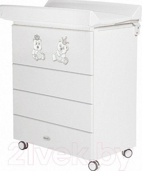 Изображение товара Комод пеленальный Feretti Bagnetto Majesty (Bianco/White)