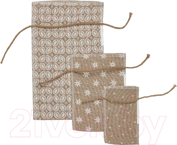 Изображение товара Набор мешков подарочных Swed house Vintertid 34.56.9790