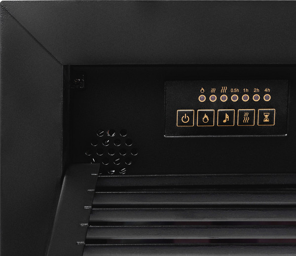 Изображение товара Каминокомплект Смолком Boston MB/JUP/SYM26 + Moonblaze Deluxe-s BL LT (белый ваниль)