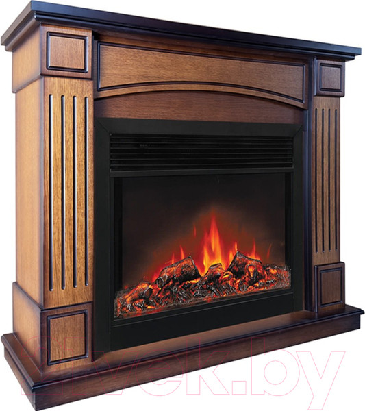 Изображение товара Каминокомплект Смолком Boston MB/JUP/SYM26 + Moonblaze Deluxe-s BL LT (дуб антик)