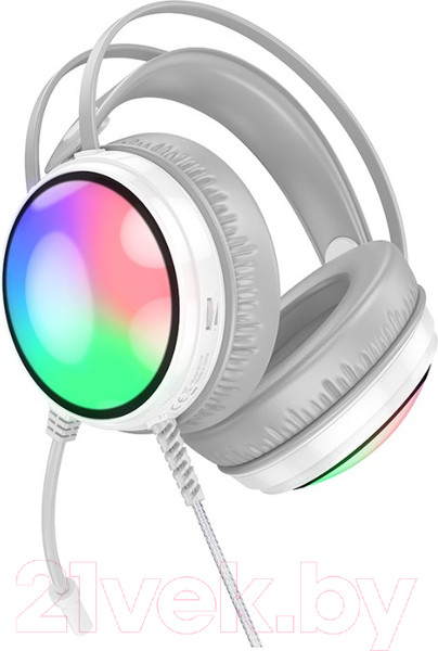 Изображение товара Наушники-гарнитура Borofone BO108 (2м, белый)