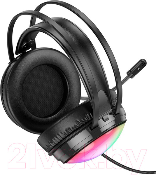 Изображение товара Наушники-гарнитура Borofone BO108 (2м, черный)