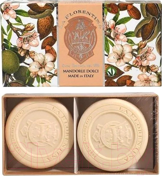 Изображение товара Набор мыла La Florentina Сладкий миндаль (2x115г)