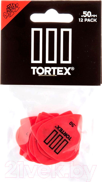 Изображение товара Набор медиаторов Dunlop Manufacturing 462P.50 Tortex III