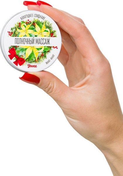 Изображение товара Эротическое массажное масло Yovee Полночный массаж с афродизиаком. Иланг-иланг / 722015 (30мл)