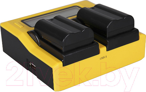 Изображение товара Зарядное устройство для аккумулятора для камеры Patona Dual LCD USB 7624 