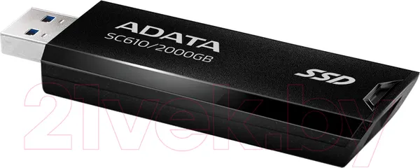 Изображение товара Внешний жесткий диск A-data SC610 2TB (SC610-2000G-CBK/RD)