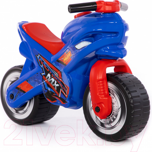 Изображение товара Каталка детская Полесье Мотоцикл МХ / 54309 (синий)