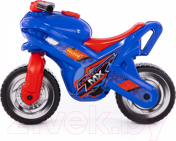 Изображение товара Каталка детская Полесье Мотоцикл МХ / 54309 (синий)
