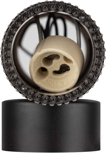 Изображение товара Бра ЭРА WL50 BK/BK 2xGU10 / Б0061193 (черный)