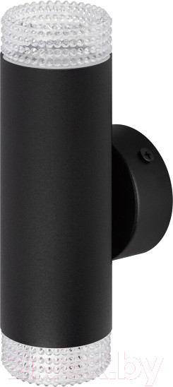 Изображение товара Бра ЭРА WL50 BK/TR 2xGU10 / Б0061194 (черный/прозрачный)