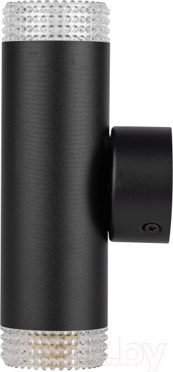 Изображение товара Бра ЭРА WL50 BK/TR 2xGU10 / Б0061194 (черный/прозрачный)