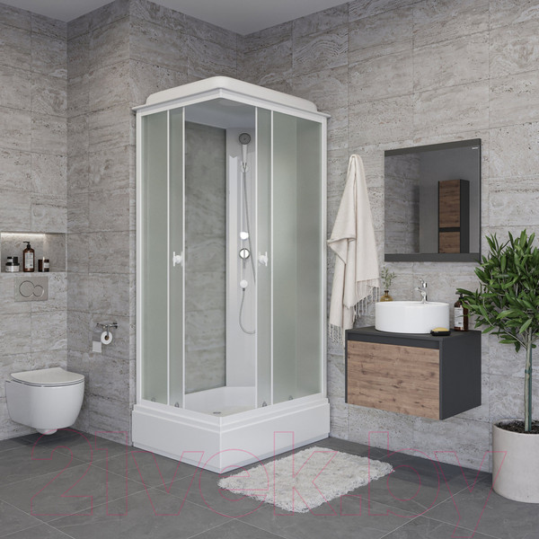 Изображение товара Душевая кабина Niagara Promo P120/80/26Q/MT 120x80x215