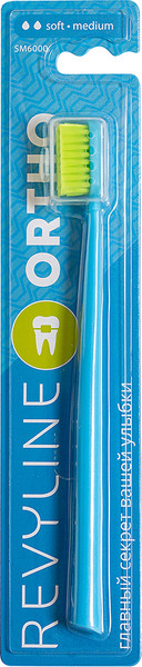 Изображение товара Зубная щетка Revyline SM6000 Ortho 5693 (голубой/салатовый)
