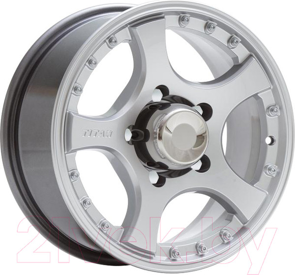 Изображение товара Литой диск SKAD Титан 16x7" 5x139.7мм DIA 109.7мм ET 35мм Селена