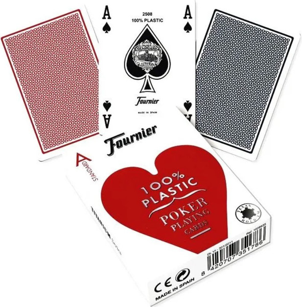 Изображение товара Игральные карты Fournier 2500 - Red / 1028934-r