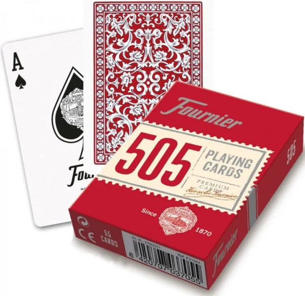 Изображение товара Игральные карты Fournier 505 - Red / F21644-r