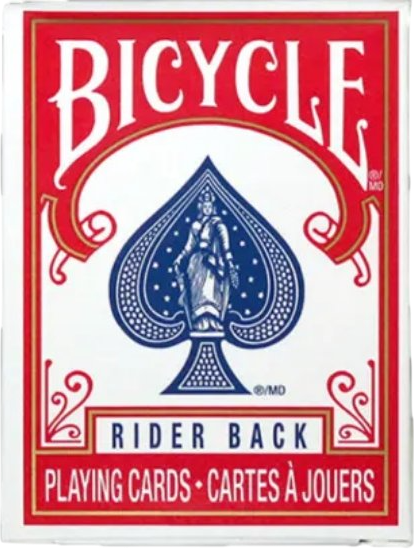 Изображение товара Игральные карты Bicycle Mini / 1039695-r (красный)